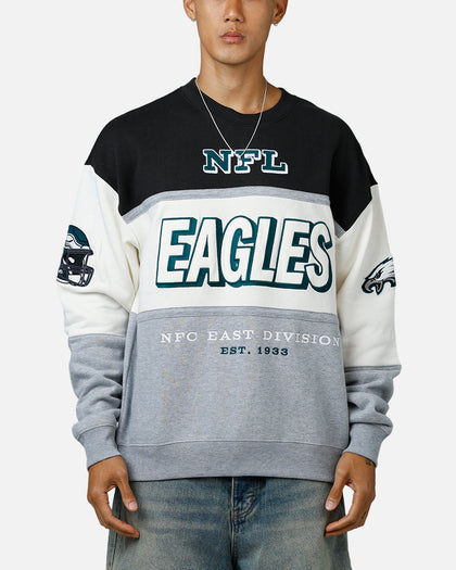 47 Brand Philadelphia Eagles Maximalist Crewneck Black/Green