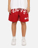 Mitchell & Ness Kansas City Chiefs Arch Script Shorts Red