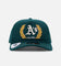 New Era Oakland Athletics 'Heritage Golf' Pre-Curved Golfer Snapback Cilantro Green
