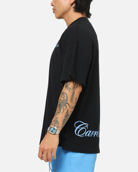 Carre Side Script Oversized T-Shirt Black/Blue