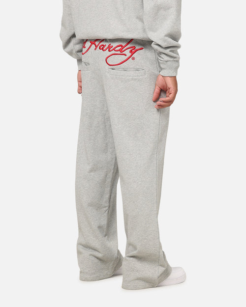 Ed Hardy Signature Track Pants Grey Marle