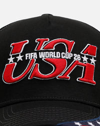 Fifa USA World Cup Snapback Black