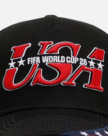Fifa USA World Cup Snapback Black
