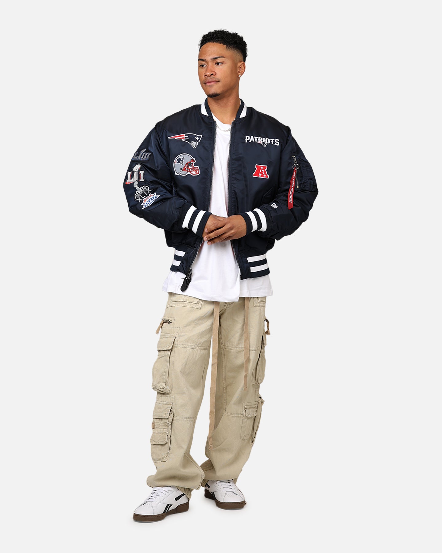 New Era X Alpha Series X NFL New England Patriots MA-1 Bomber
