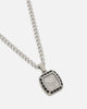Guess Mainline 21" Lion 16mm Charm Necklace Silver