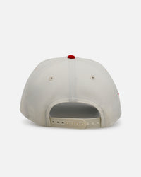 New Era Houston Astros 'Strawberry' 9FORTY A-Frame Snapback Chrome/Red