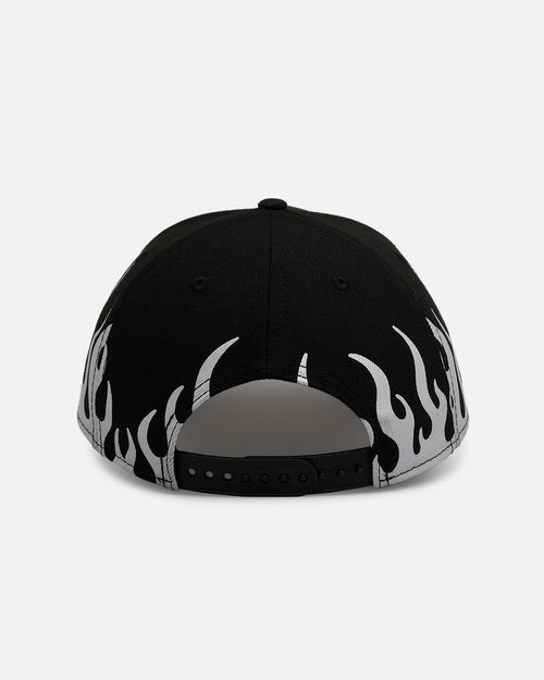 New Era Mexico National Baseball Team 'Metallic Flames' 9FORTY A-Frame Snapback Black/Silver