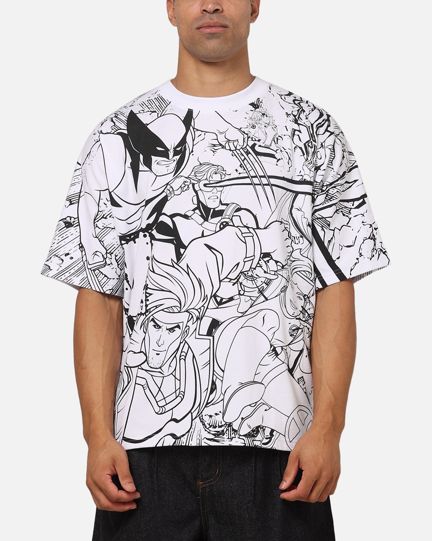 73Studio Marvel X-Men '97 All Over Print T-Shirt White | Culture