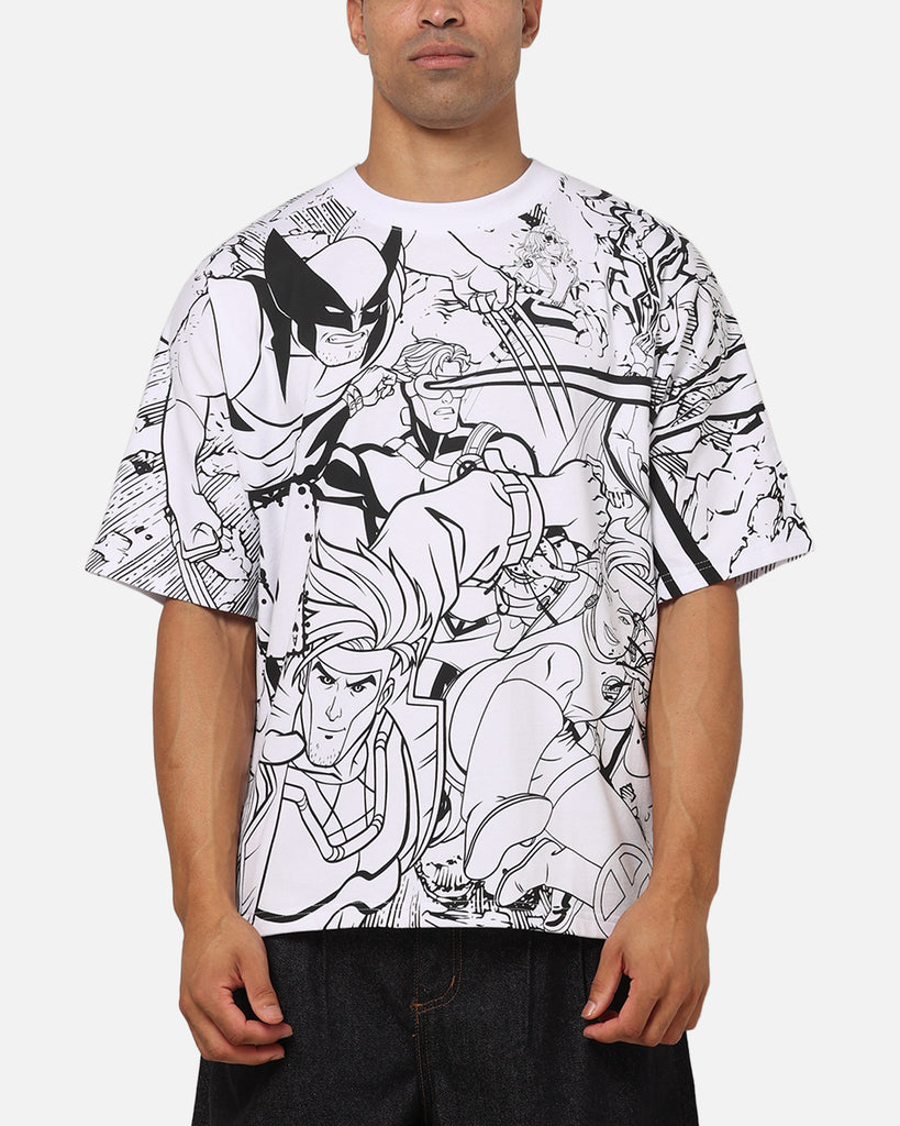 73Studio Marvel X-Men '97 All Over Print T-Shirt White | Culture