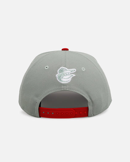 New Era Baltimore Orioles 'All I Want For Christmas' 9FORTY A-Frame Snapback Green/Red