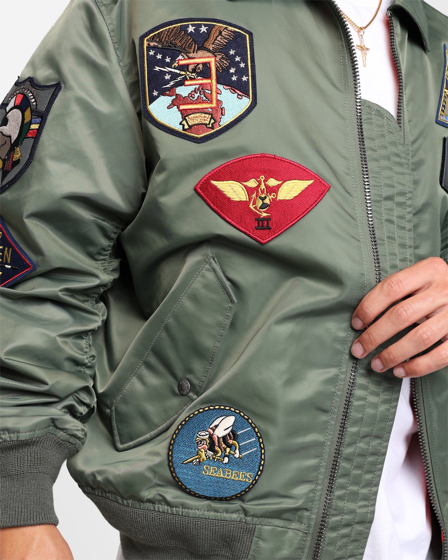 Avirex CWU-45P Flight Jacket Flight Green | Culture Kings US