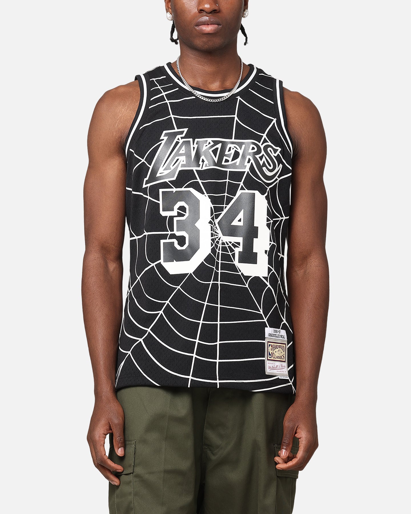 Mitchell & Ness Los Angeles Lakers Shaquille O'Neal 'Glow Web