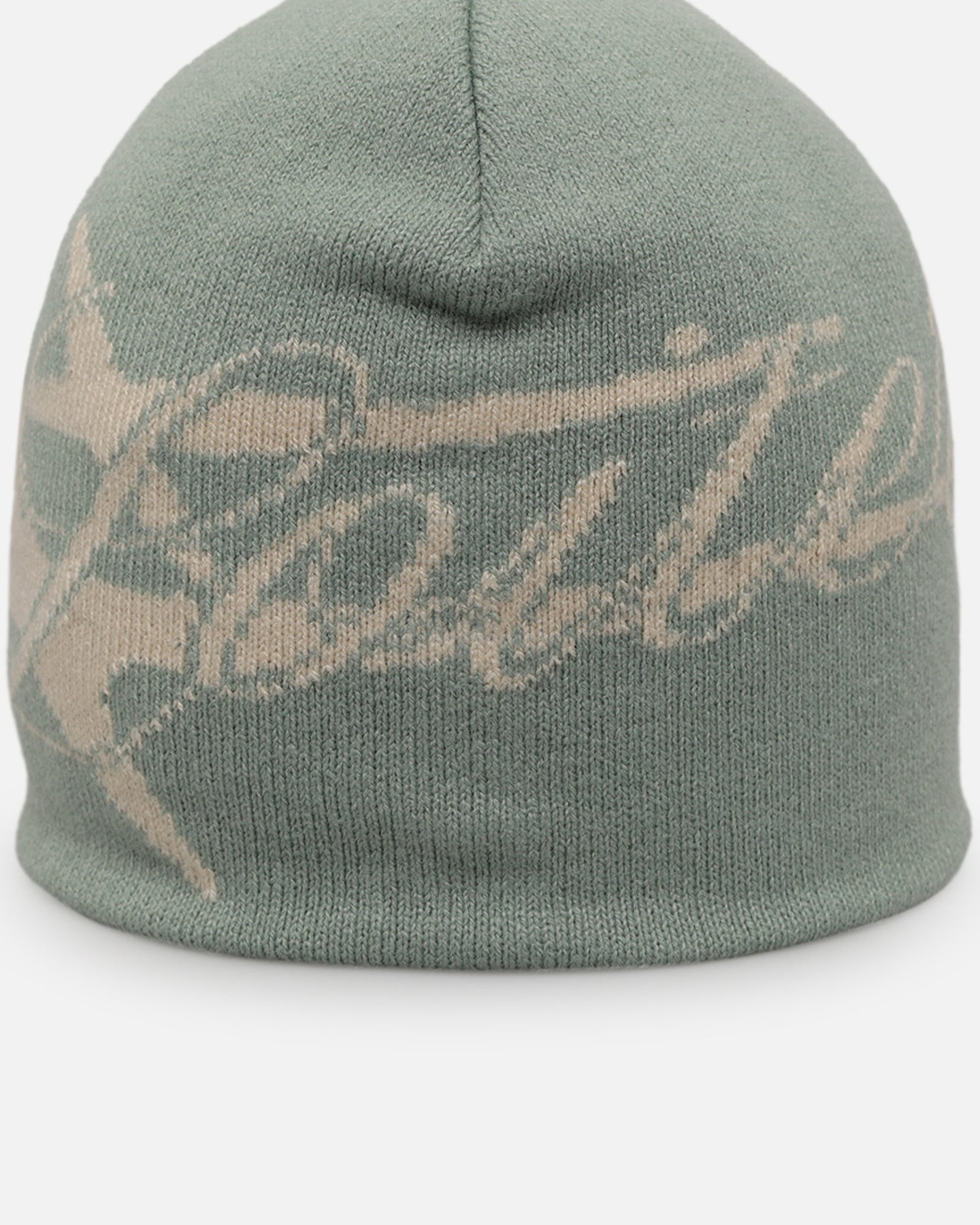 Loiter Hybrid Skull Knit Beanie Sage | Culture Kings US