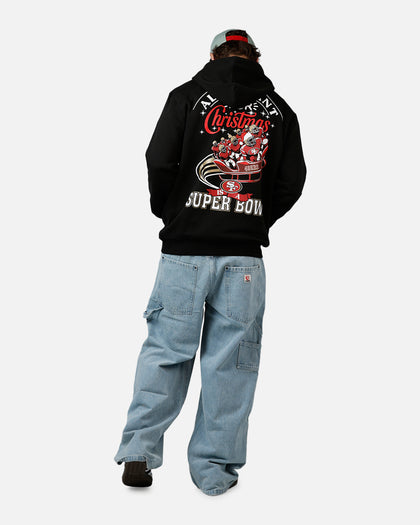 New Era San Francisco 49ers All I Want For Christmas Hoodie Black