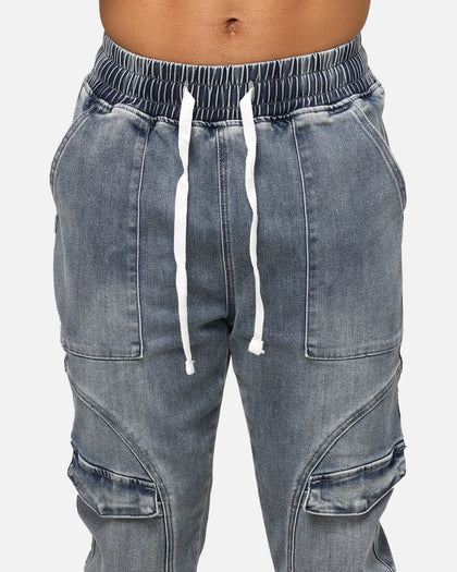Saint Morta Aera Denim Joggers Dirty Denim