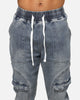 Saint Morta Aera Denim Joggers Dirty Denim