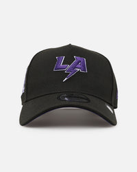 New Era Los Angeles Chargers 'Purple Haze' 9FORTY A-Frame Snapback Black/Purple