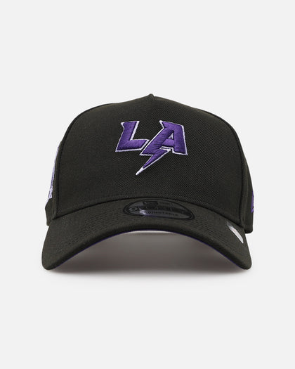 New Era Los Angeles Chargers 'Purple Haze' 9FORTY A-Frame Snapback Black/Purple