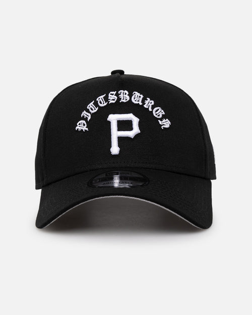 New Era Pittsburgh Pirates 'Gothic Arch' 9FORTY A-Frame Snapback Black/White