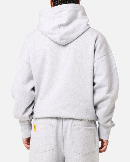 Loiter Hybrid Hoodie Grey Marle