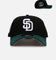 New Era San Diego Padres 'Black Dark Green' 9FORTY A-Frame Snapback Black/Dark Green