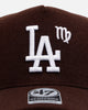 47 Brand Los Angeles Dodgers 'Zodiac' Virgo 47 Offside Snapback Brown