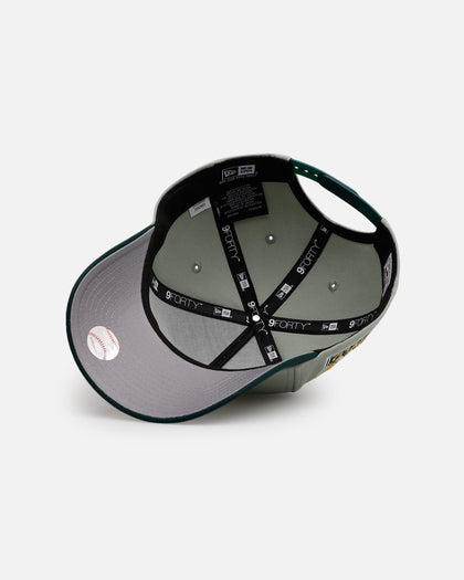 New Era Oakland Athletics 'Oakland Forever' 9FORTY A-Frame Snapback Light Green