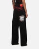 Ed Hardy Skull Rhinestone Jeans Black
