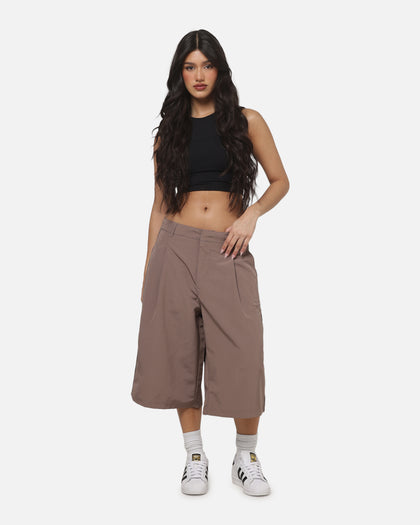 Adidas Woven Shorts Trace Brown
