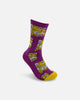 Foot-ies Brisbane Broncos Crew Socks 2 Pack White/Maroon