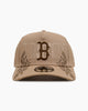 New Era Boston Red Sox 'Tribal' 9FORTY A-Frame Snapback Camel