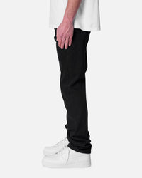 MNML Straight Raw Jeans Rinsed Black