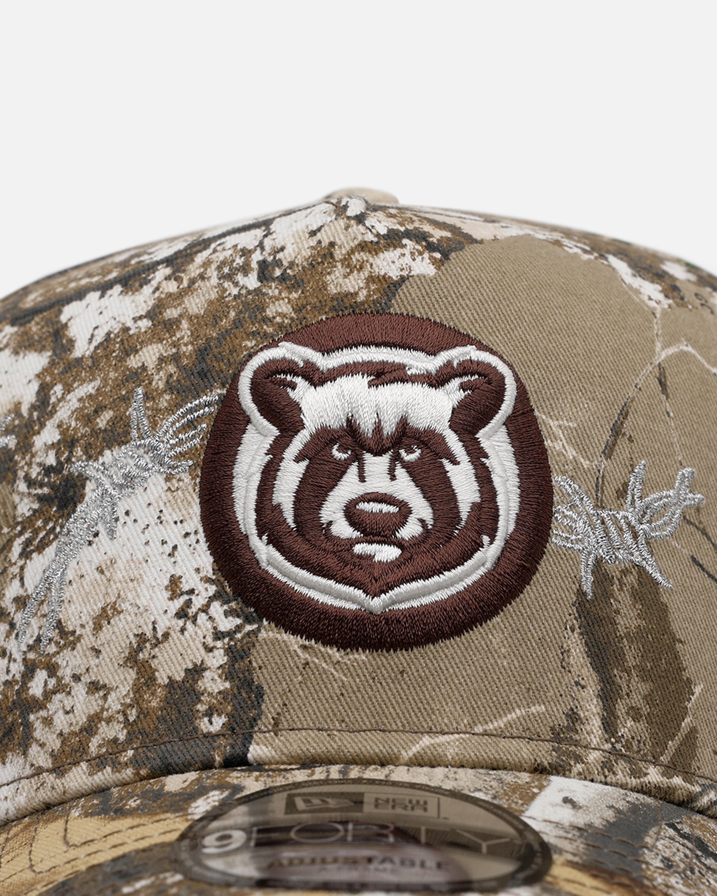 New Era Knoxville Smokies 'Realtree Grit 3.0' 9FORTY A-Frame