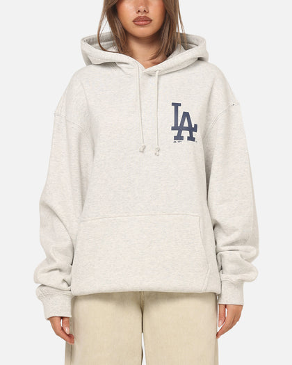 Majestic Athletic Los Angeles Dodgers Everteam Logo Hoodie Silver Marle