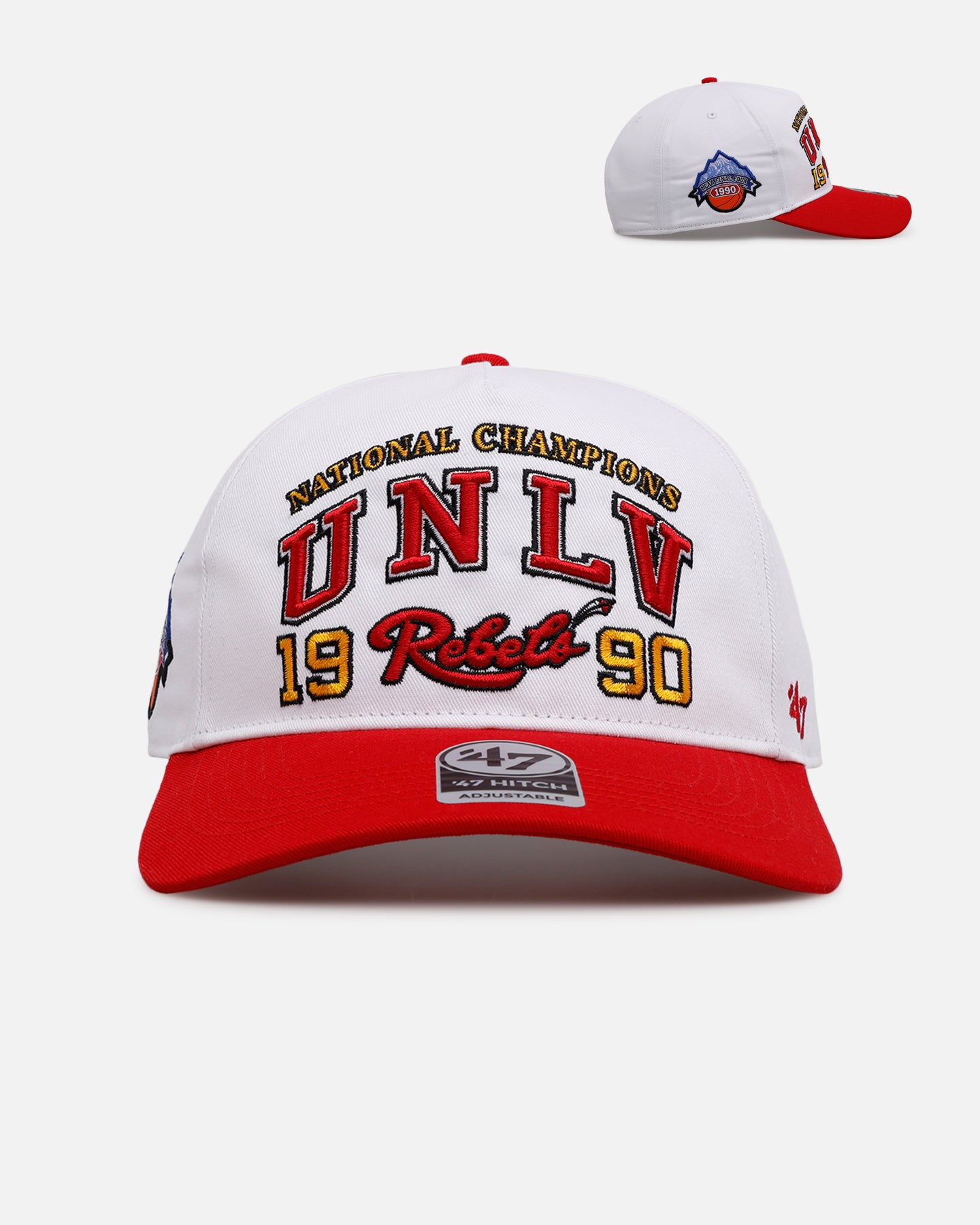 47 Brand UNLV 1990 'March Madness' Hitch Snapback White/Red