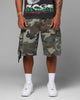 Loiter Star Born Cargo Shorts Camo