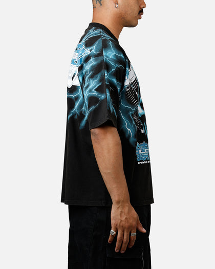 Loiter Greaser Vintage T-Shirt Black/Blue
