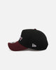 New Era Los Angeles Dodgers 'Burgundy Hearts' 9FORTY A-Frame Snapback Black/Maroon