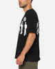 S Double People Stripe T-Shirt Black