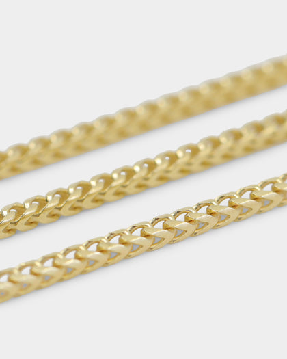 House Of Auric Franco 2.8mm 24" Chain 18k Gold Vermeil