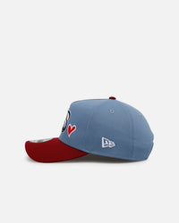 New Era Colorado Avalanche 'Team Color Hearts' 9FORTY A-Frame Snapback Official Team Color