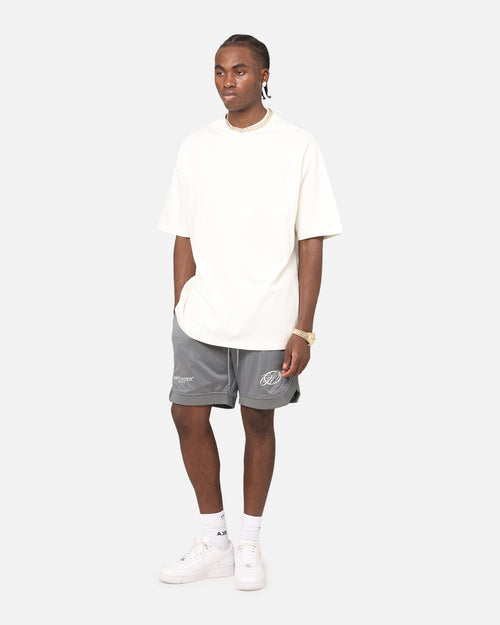 The Anti Order Track Club Basketball Shorts Dark Grey/Grey