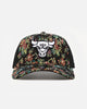 New Era Chicago Bulls 'Black Floral Tapestry' 9FORTY A-Frame Trucker Snapback Tapestry