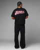 Loiter Jet Stream Chenille T-Shirt Black