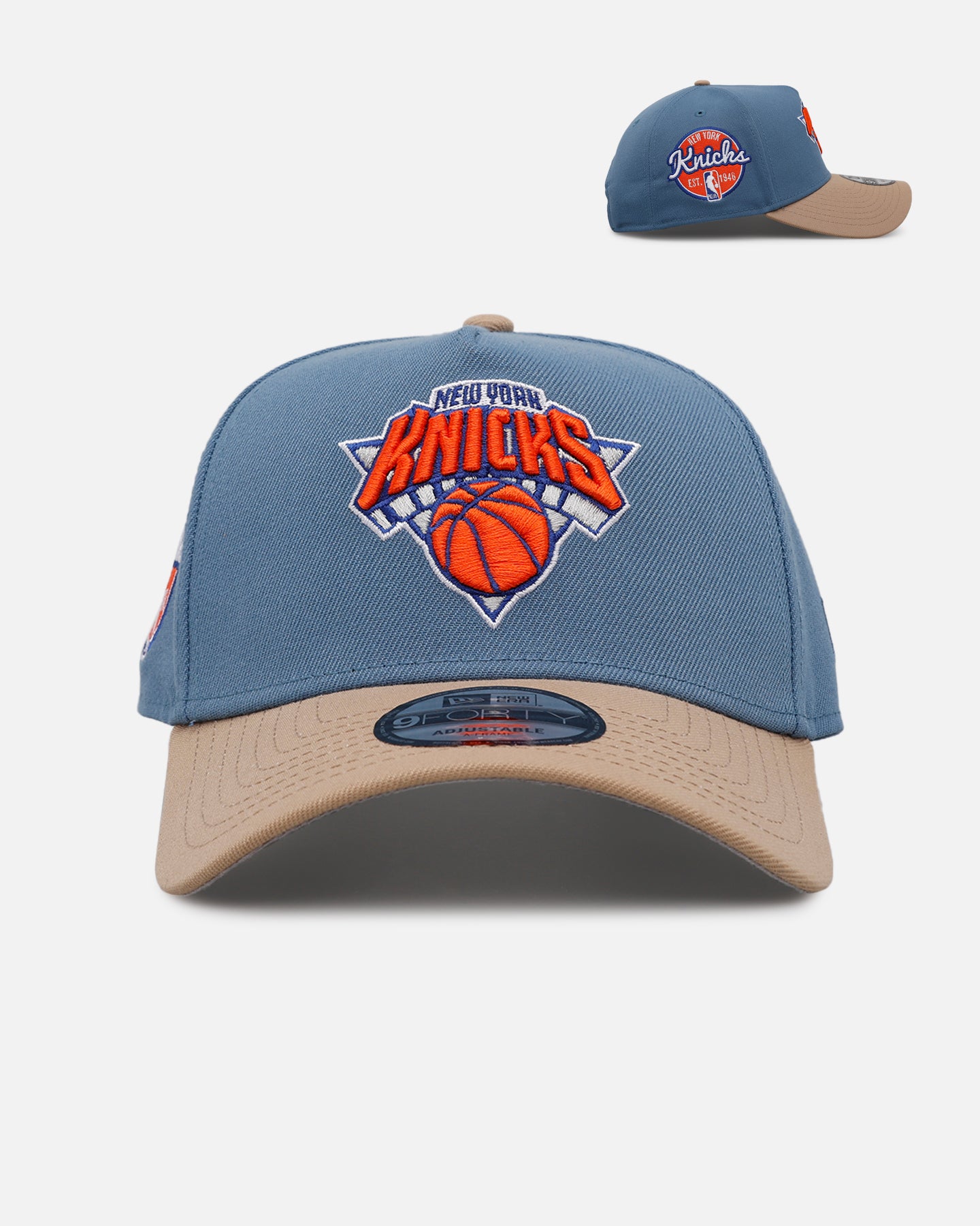 New Era New York Knicks 'Easy Breezy' 9FORTY A-Frame Snapback Blue