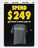 Culture Kings NFS Gothic Logo T-Shirt Black Wash