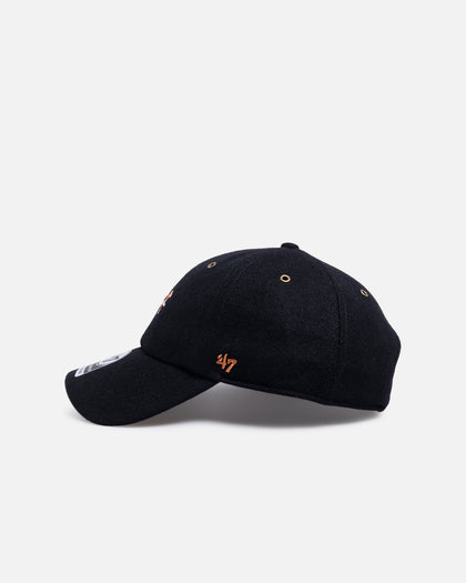 47 Brand Beagle Wool 47 Clean Up Strapback Black