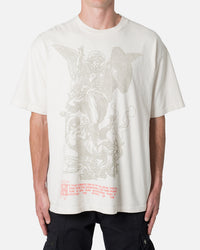 MNML Defeat Your Demons T-Shirt Off White