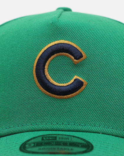 New Era Chicago Cubs 'College Crossover' Notre Dame Fighting Irish 9FORTY A-Frame Snapback Green