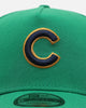 New Era Chicago Cubs 'College Crossover' Notre Dame Fighting Irish 9FORTY A-Frame Snapback Green